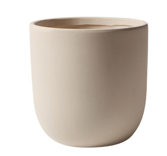 Bisque Fired Ceramic Simple Pottery Pot