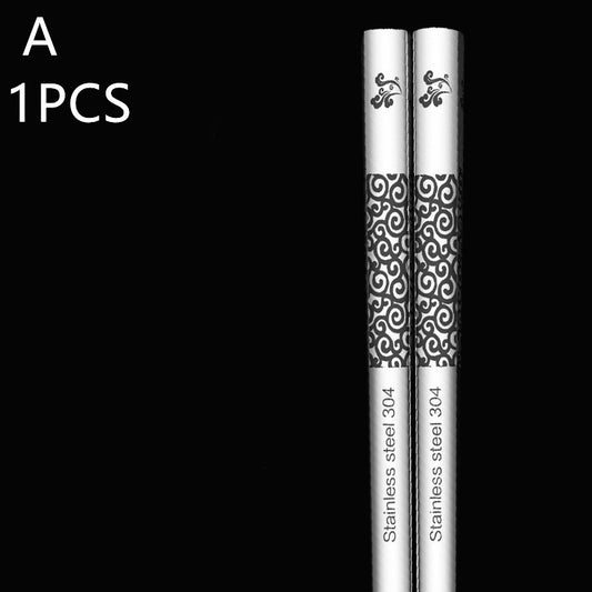Stainless Steel Chopsticks Home Non-slip