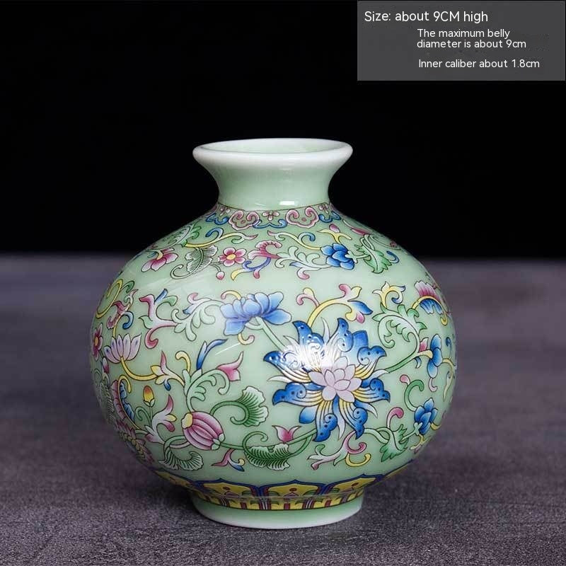 Colored Porcelain Pottery Home Decoration Ornaments