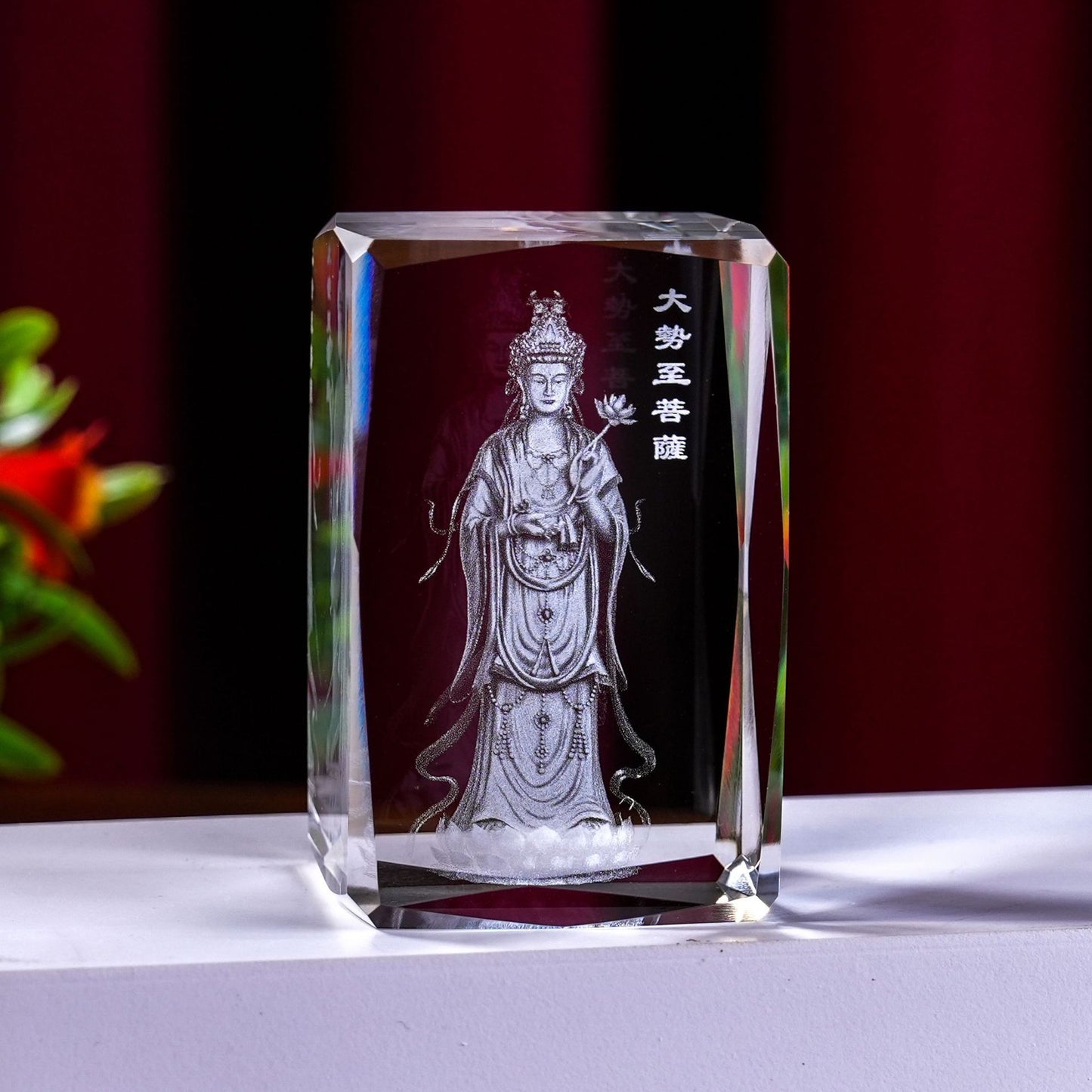 Interior Carving 3D Animal Series Crystal Statue Tourist Souvenir