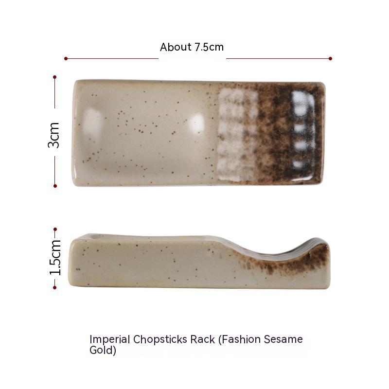 Chopsticks Shelf Ceramic Hotel Table Setting Chopsticks Holding Shelf Chopstick Rest Household Restaurant