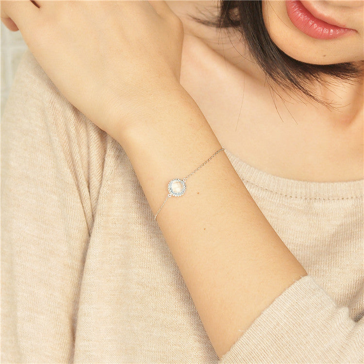 New Topaz Bracelet  Natural Crystal