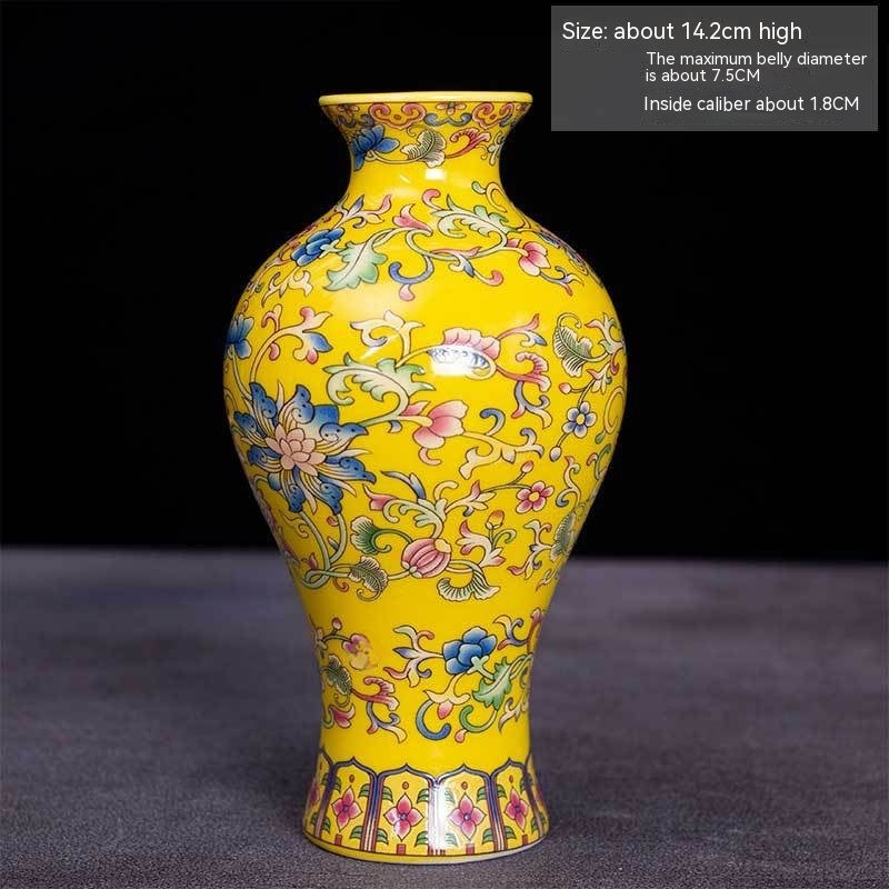 Colored Porcelain Pottery Home Decoration Ornaments
