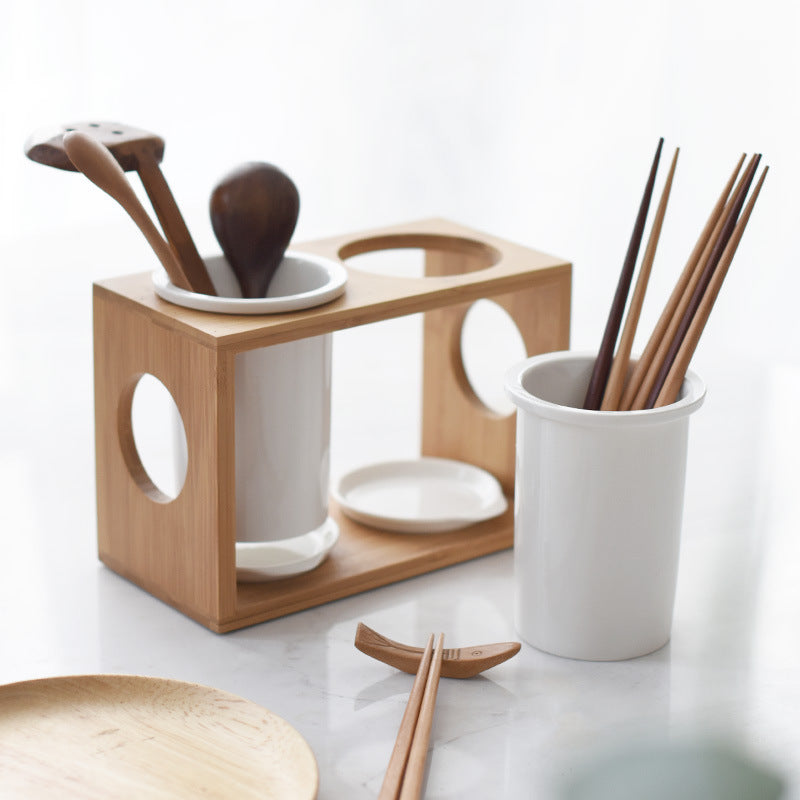 Korean Hollow Chopstick Tube Double Tube