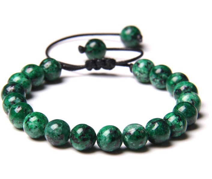 Marble Amazon Yoga Bracelet DIY Foreign Trade Supply Cross-border European And American Agate Bead Bracelet