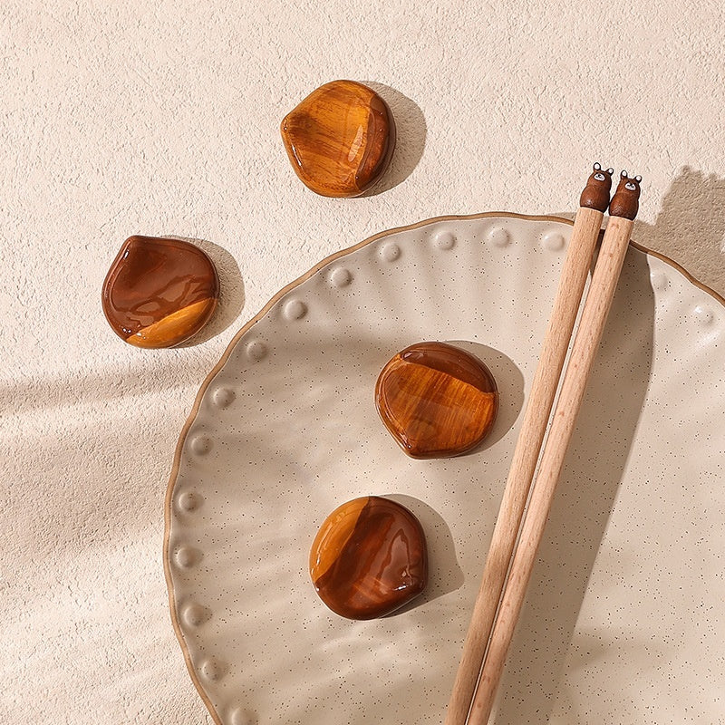 Ceramic Chopstick Holder Household Chopsticks Pillow Suit Creative Rest Chopstick Holder
