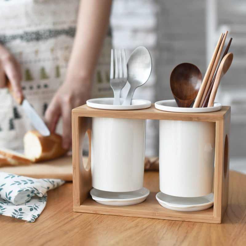 Korean Hollow Chopstick Tube Double Tube