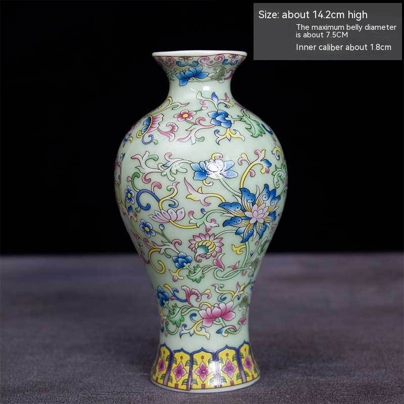 Colored Porcelain Pottery Home Decoration Ornaments