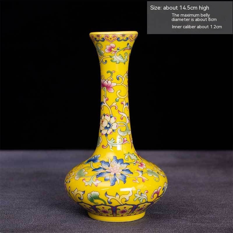 Colored Porcelain Pottery Home Decoration Ornaments